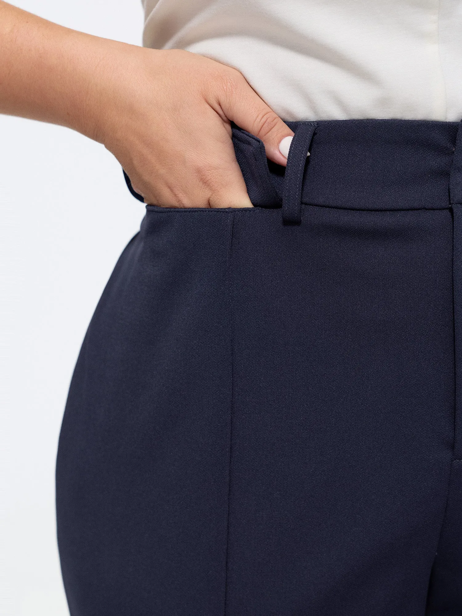 Stretchy Pull-On Flared Hem Pants sold by Bloomchic product image thumbnail 5