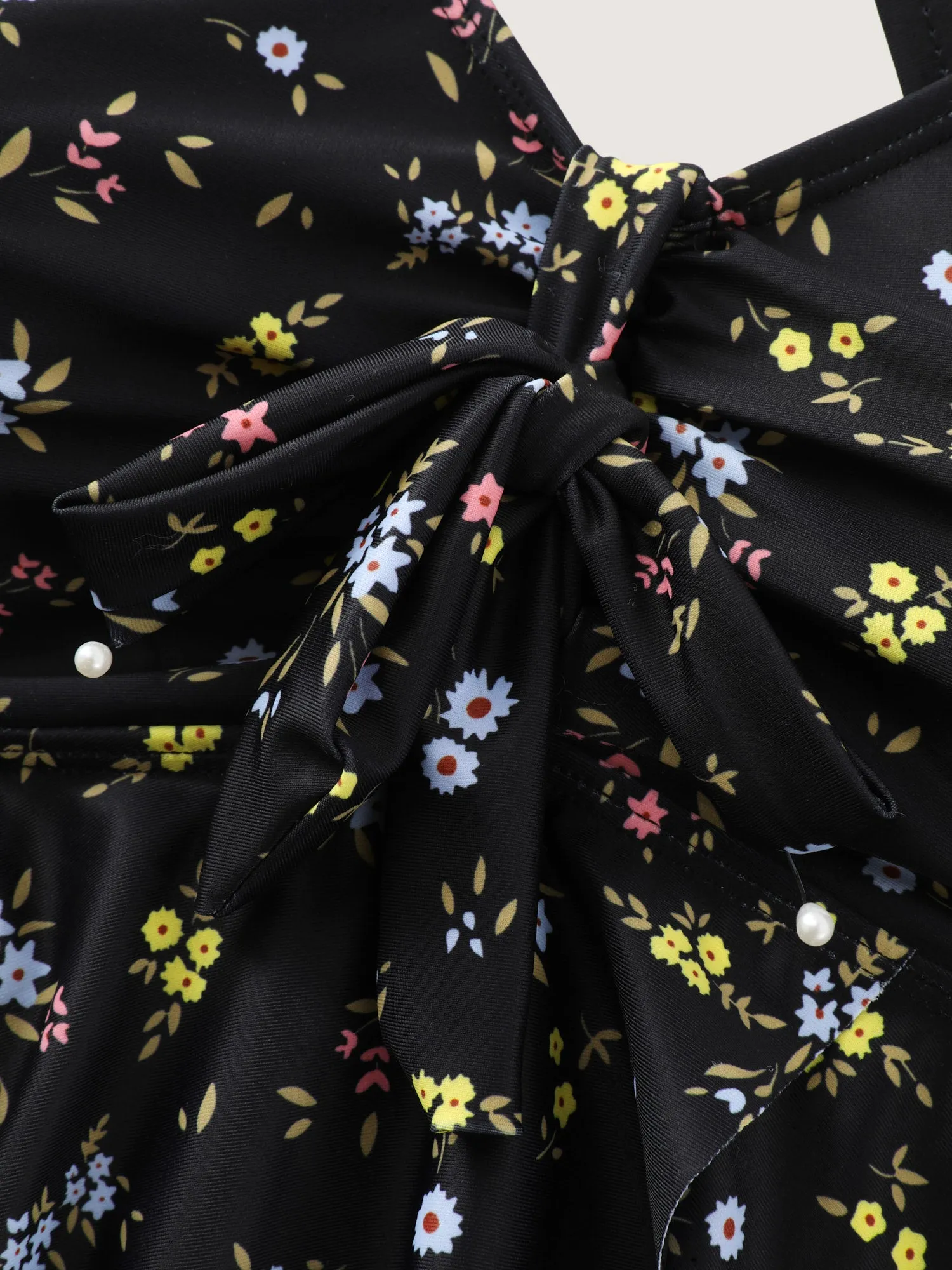 Floral Print Supportive Fit Swim Top sold by Bloomchic product image thumbnail 5