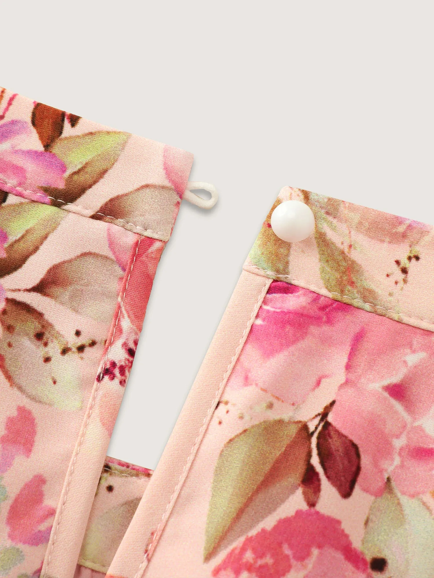 Floral Print Pleated Skirt Midi Dress sold by Bloomchic product image thumbnail 5