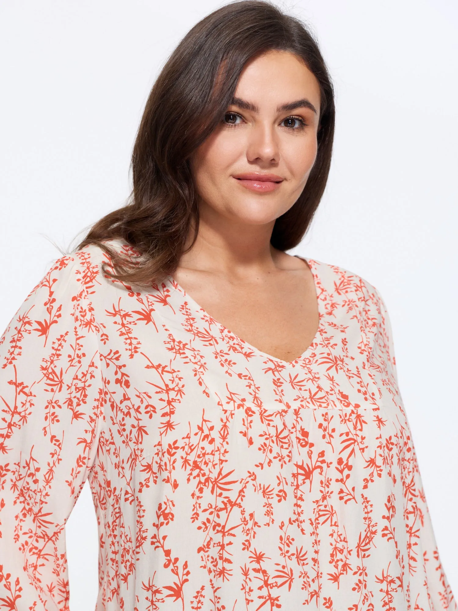 Floral Print Long Sleeve Blouse sold by Bloomchic product image thumbnail 2
