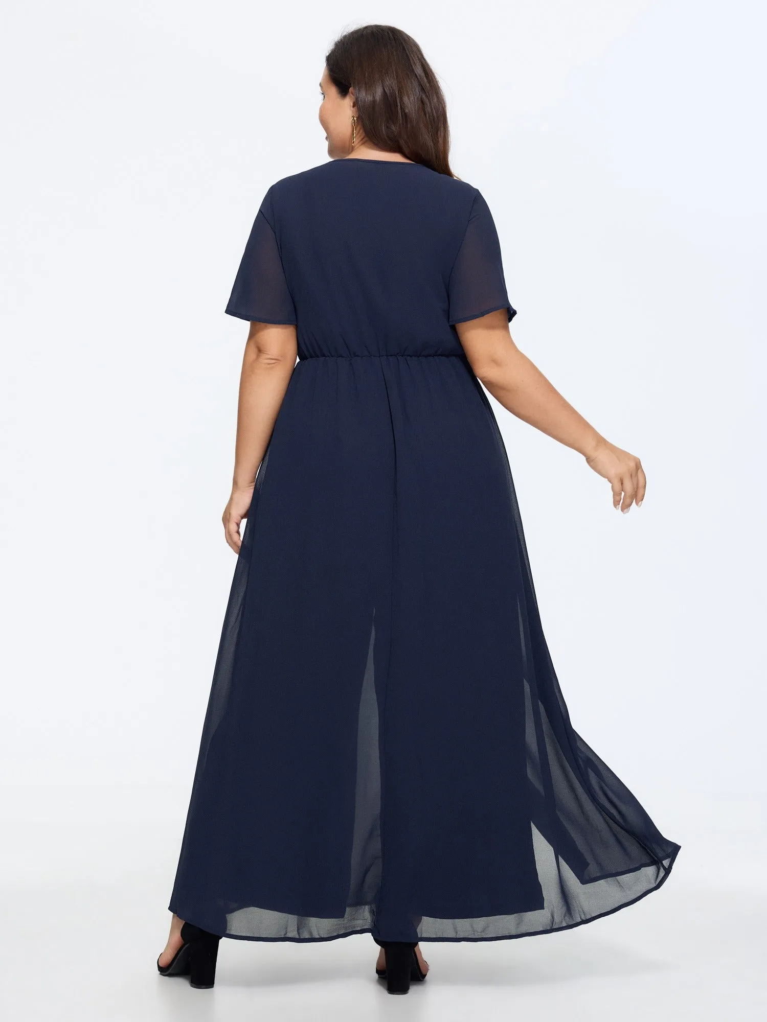 Hidden Zipper Layered Pockets Jumpsuit sold by Bloomchic product image thumbnail 4