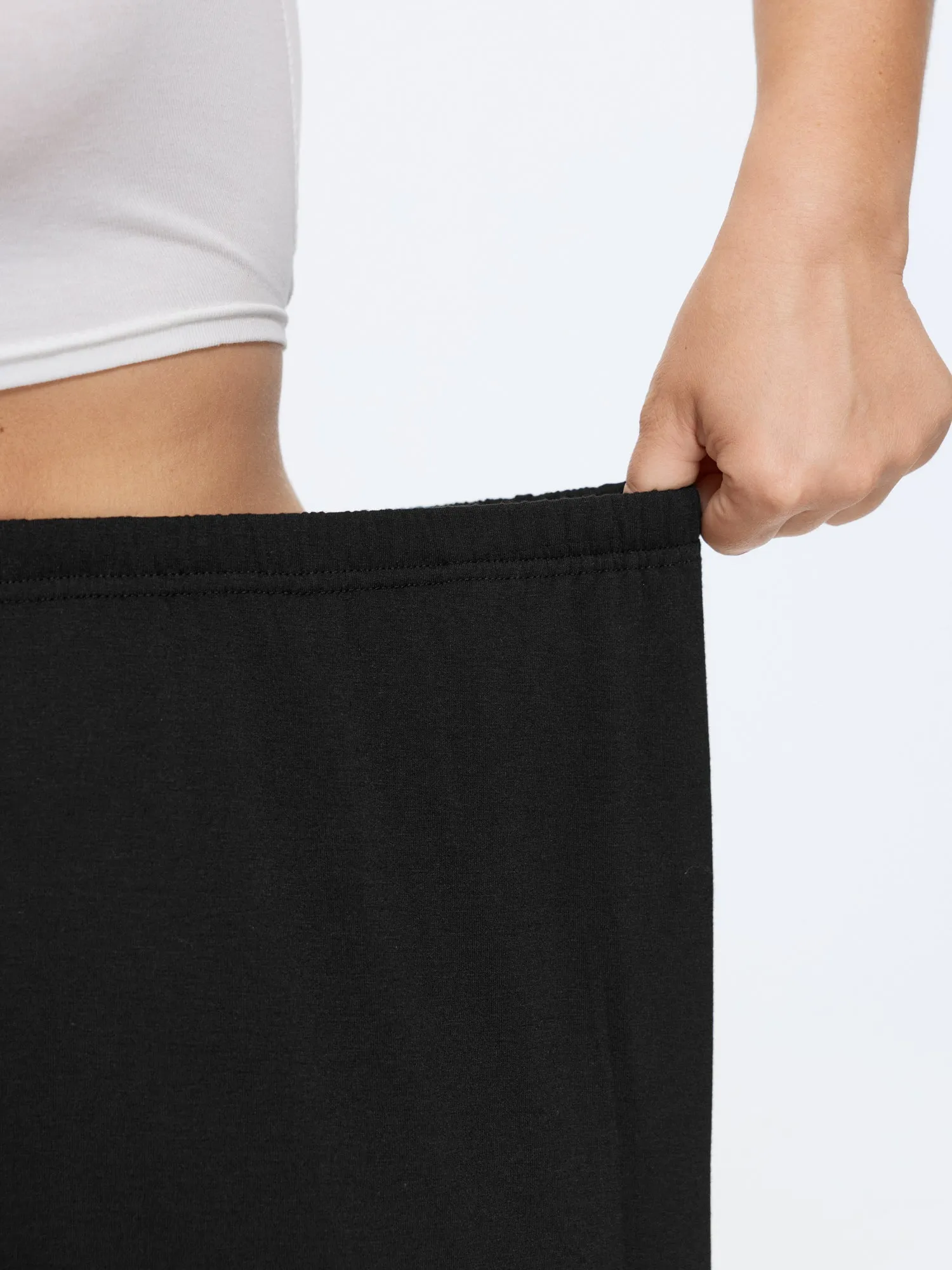 Supersoft Elastic Waist Side Drawstring Wide Leg Pants sold by Bloomchic product image thumbnail 4