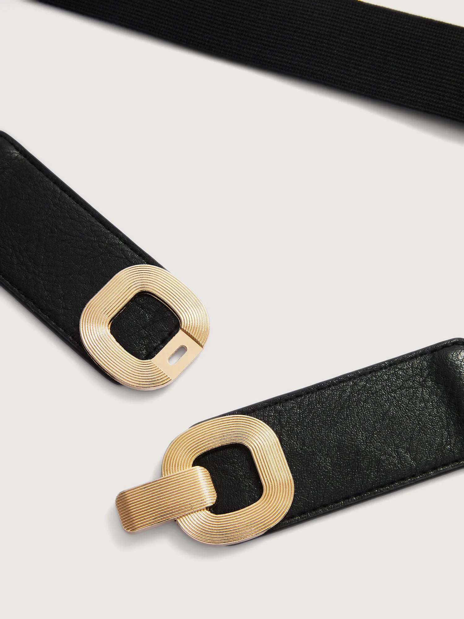 Stretchy Double Gold Buckle Belt sold by Bloomchic product image thumbnail 3
