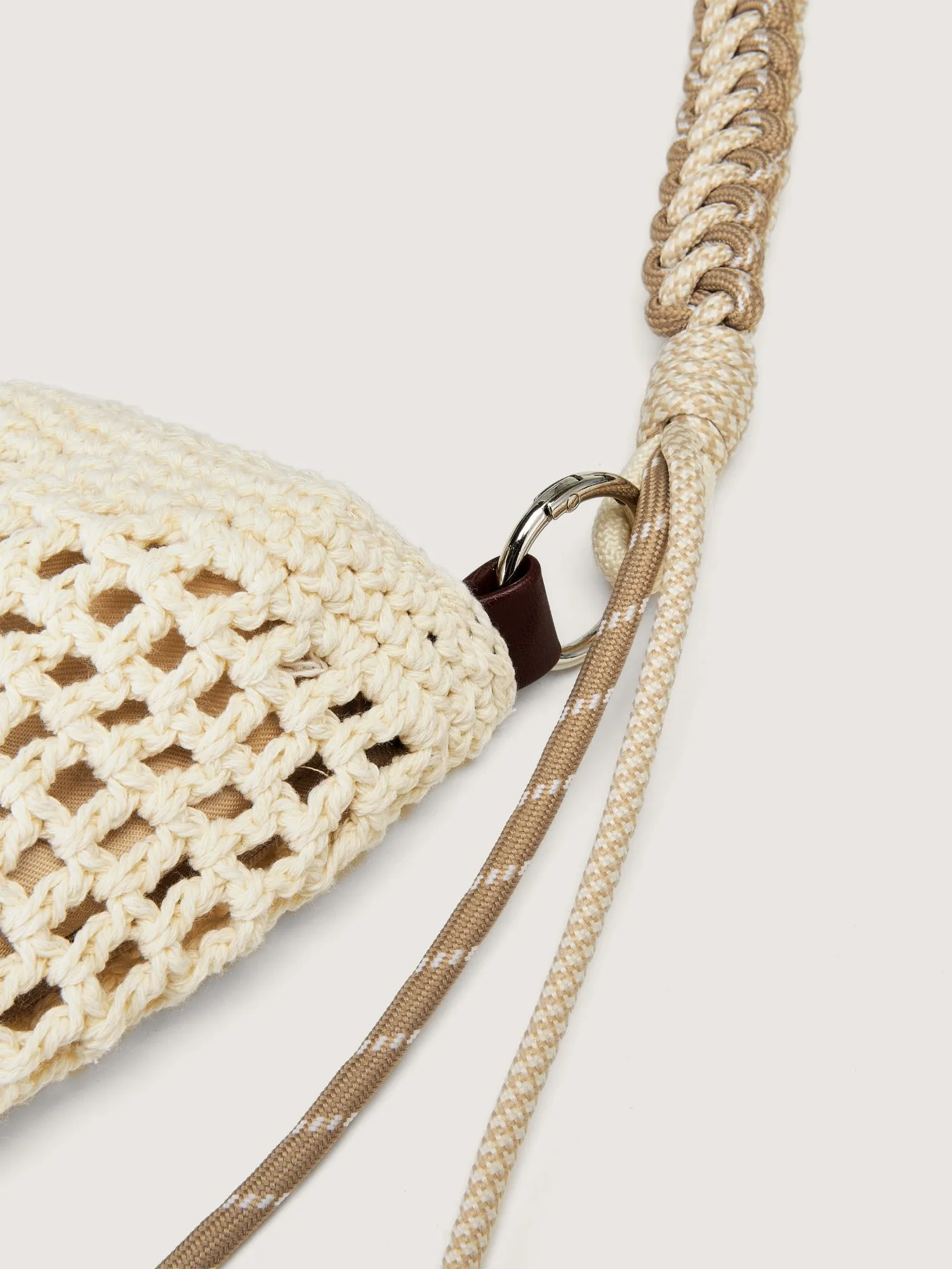 Crochet Woven Straw Tote Shoulder Bag sold by Bloomchic product image thumbnail 5