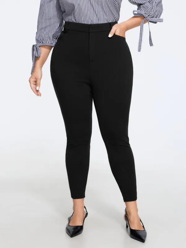 Stretch Pocket Skinny fit Pants made by Bloomchic
