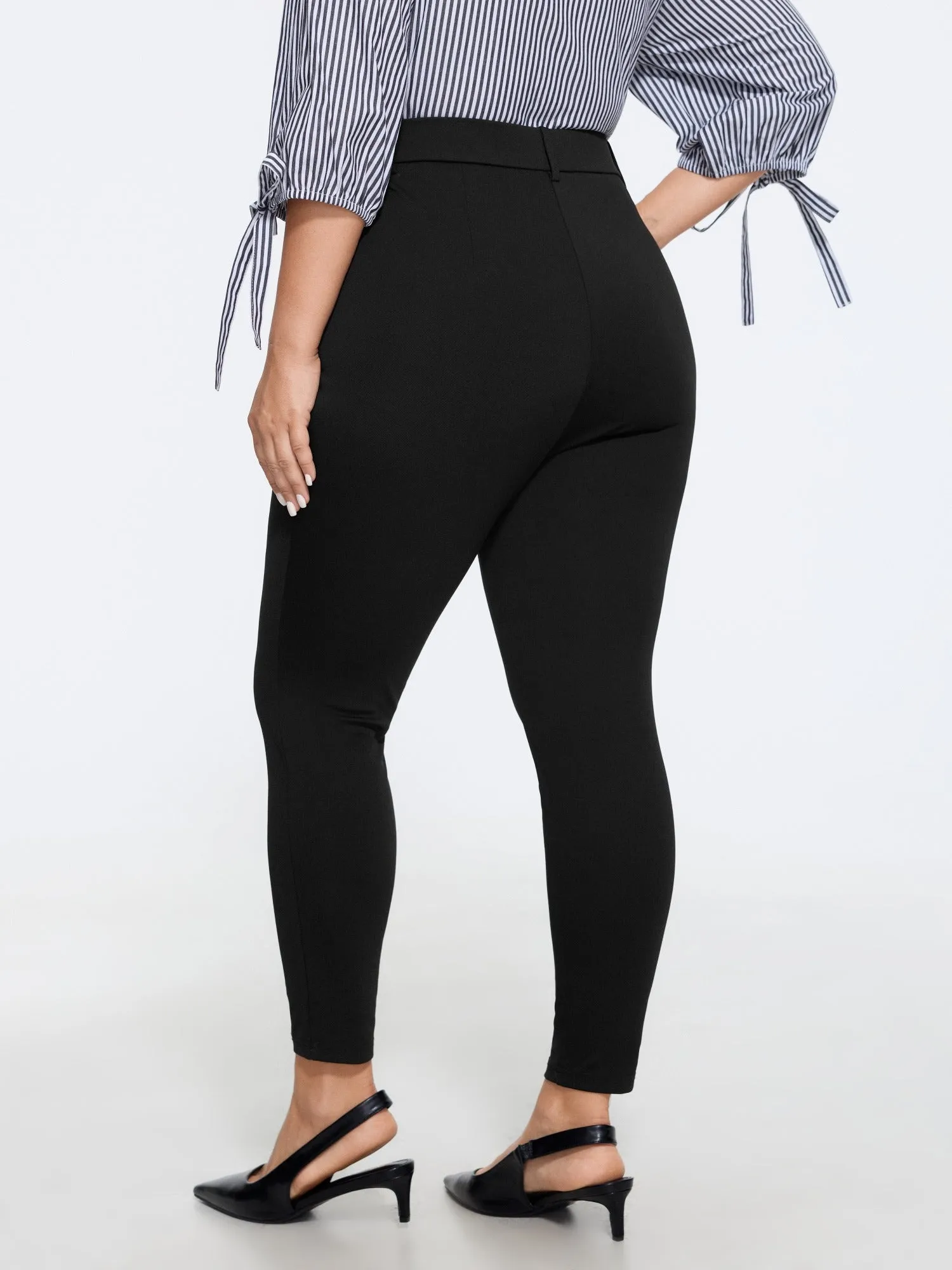 Stretch Pocket Skinny fit Pants sold by Bloomchic product image thumbnail 3