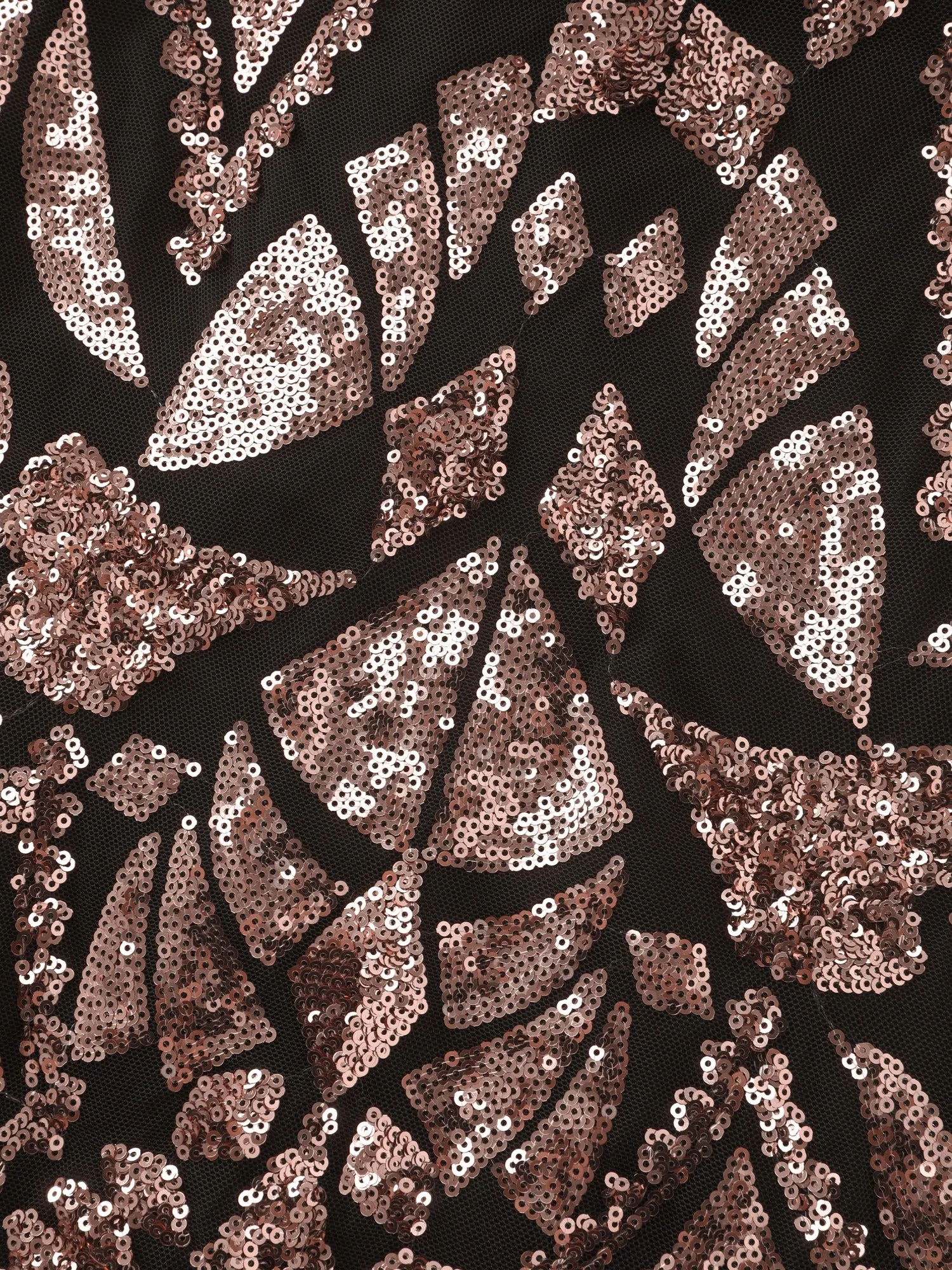 Sequin V Neck Spaghetti Strap Maxi Dress sold by Bloomchic product image thumbnail 5