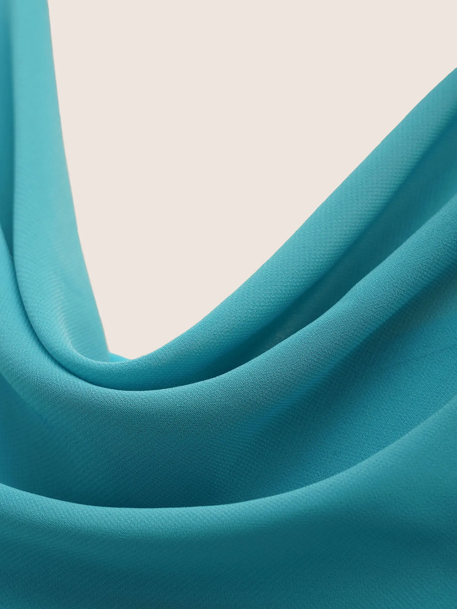 Cowl Neck Chiffon Mesh Flutter Sleeve Blouse sold by Bloomchic product image thumbnail 5