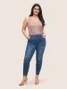 Solid Textured Jacquard Tank Top sold by Bloomchic