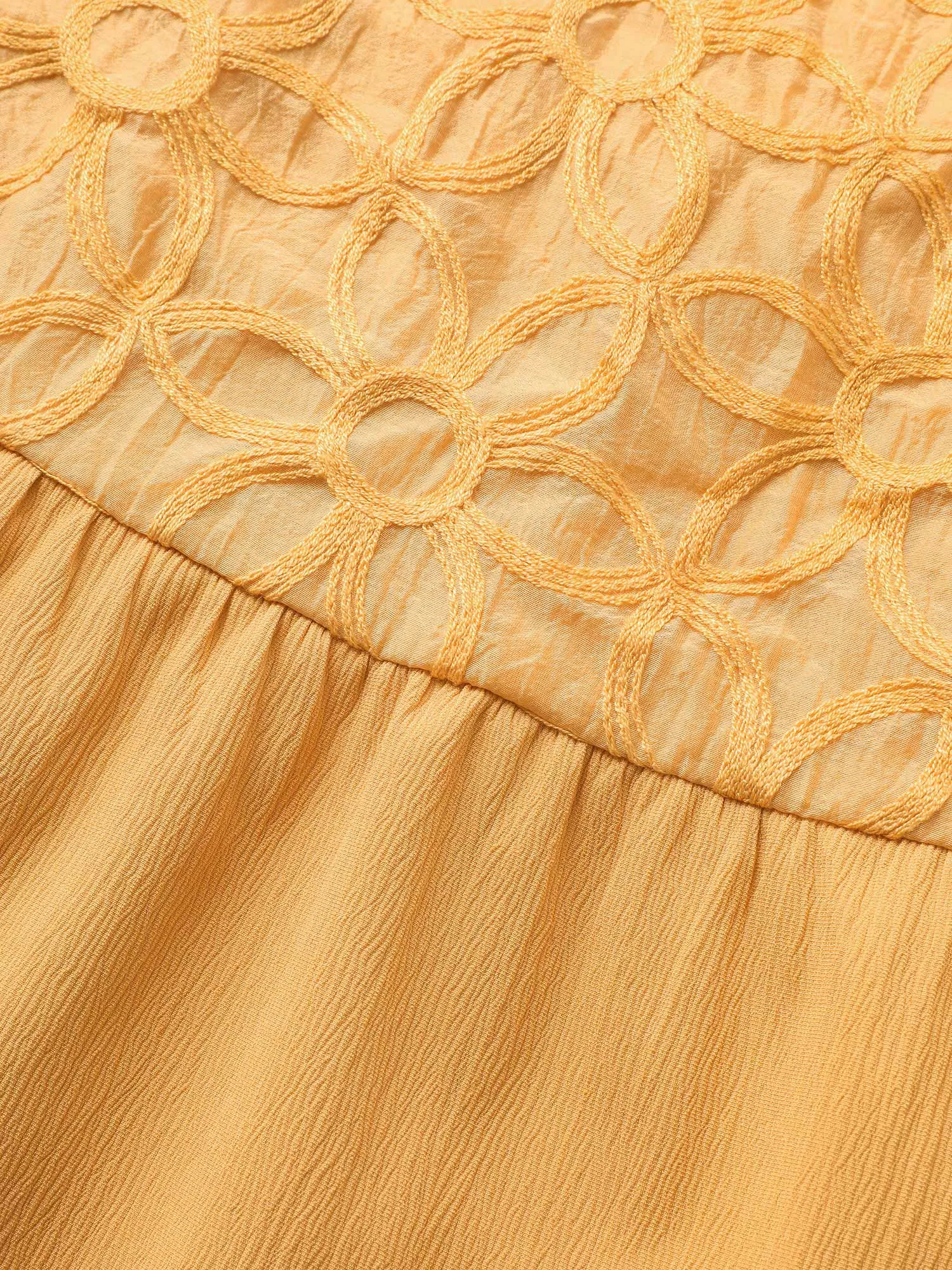 Floral Texture Ruffle Layered Hem Cami Top sold by Bloomchic product image thumbnail 5