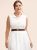 Refined Elastic Leather Belt sold by Bloomchic