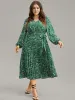 Ditsy Floral Belted Pleated Dress sold by Bloomchic