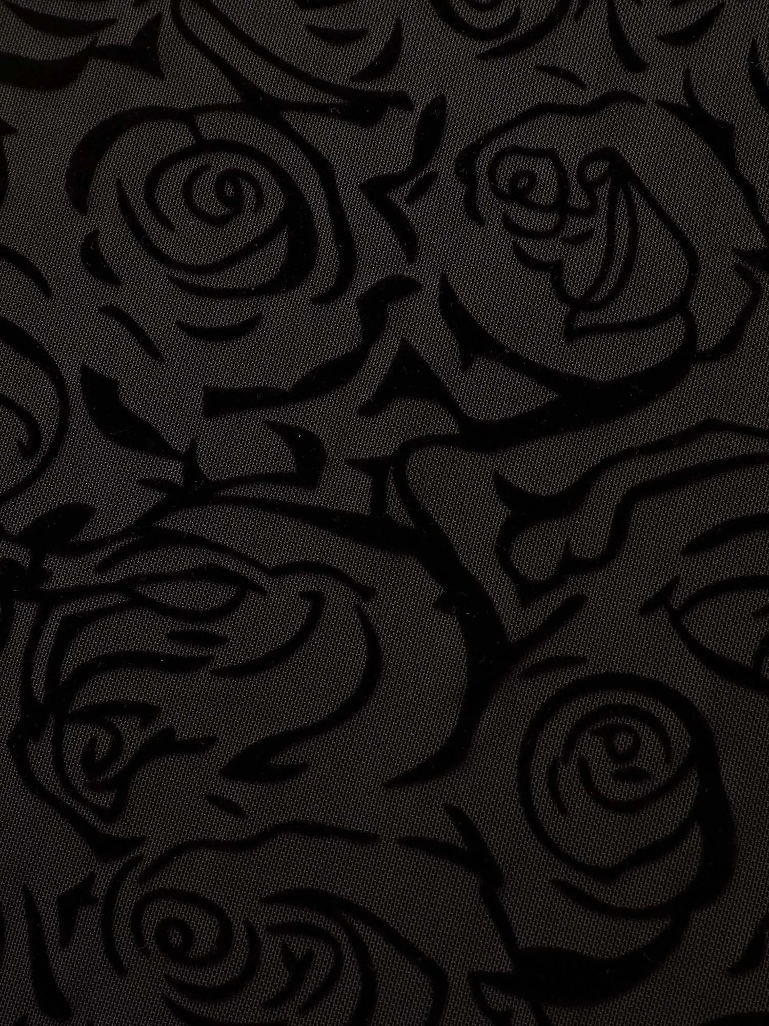 Rose Flocking Mesh Boat Neck Ruffles Dress sold by Bloomchic product image thumbnail 5