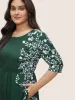 Silhouette Floral Print Pocket Elastic Waist Dress sold by Bloomchic