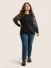 Ombre Boho Print Raglan Sleeve T-shirt sold by Bloomchic