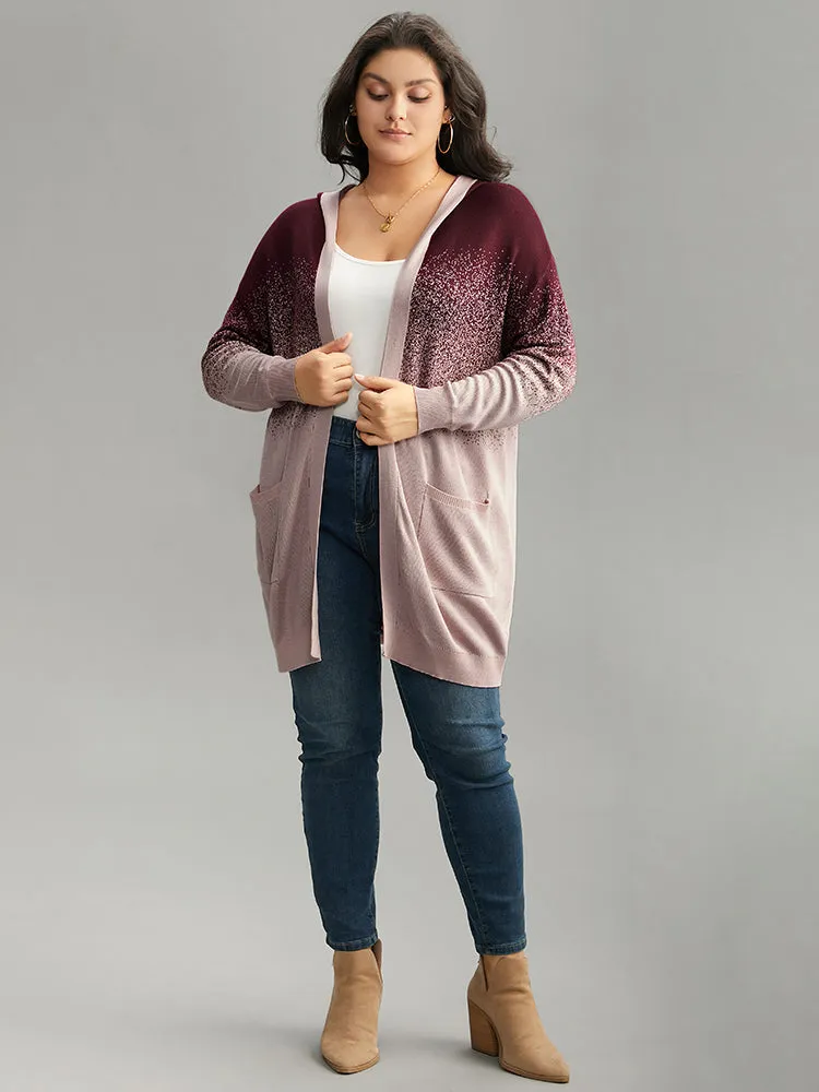 Supersoft Essentials Ombre Heather Pocket Hooded Cardigan sold by Bloomchic product image thumbnail 4