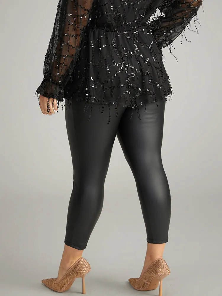 Halloween Mid Rise Elastic Waist Pants sold by Bloomchic product image thumbnail 2