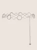 Circle Decor Fashionable Chain Belt sold by Bloomchic