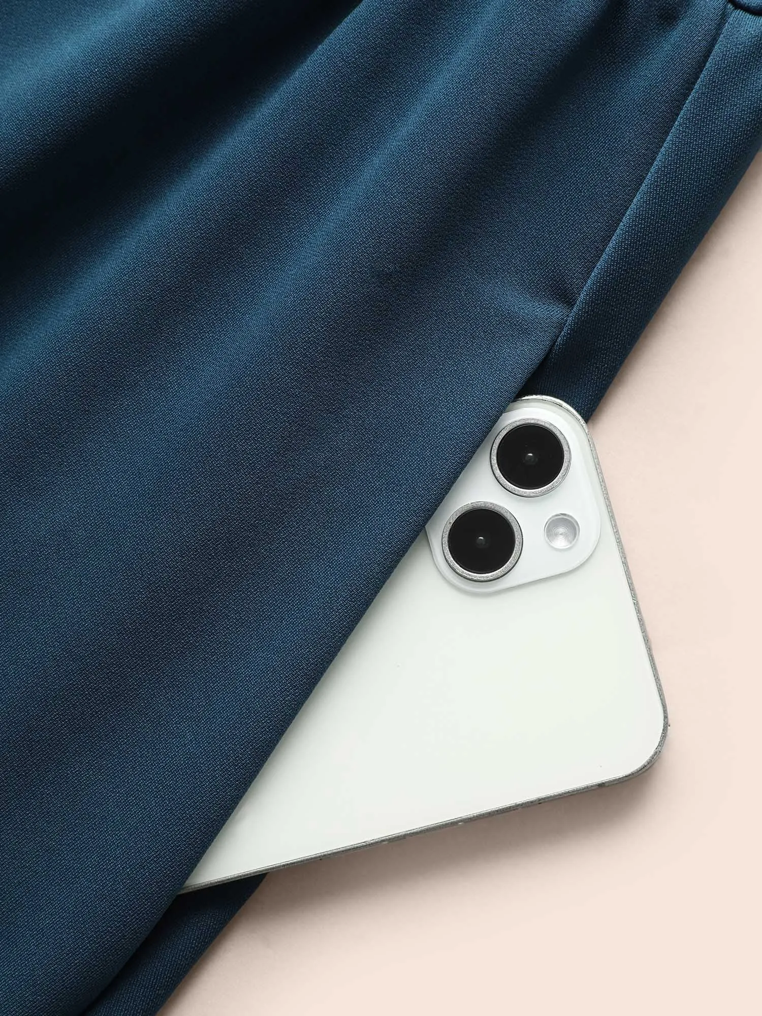 Round Neck Patchwork Mesh Belted Tank Dress sold by Bloomchic product image thumbnail 5