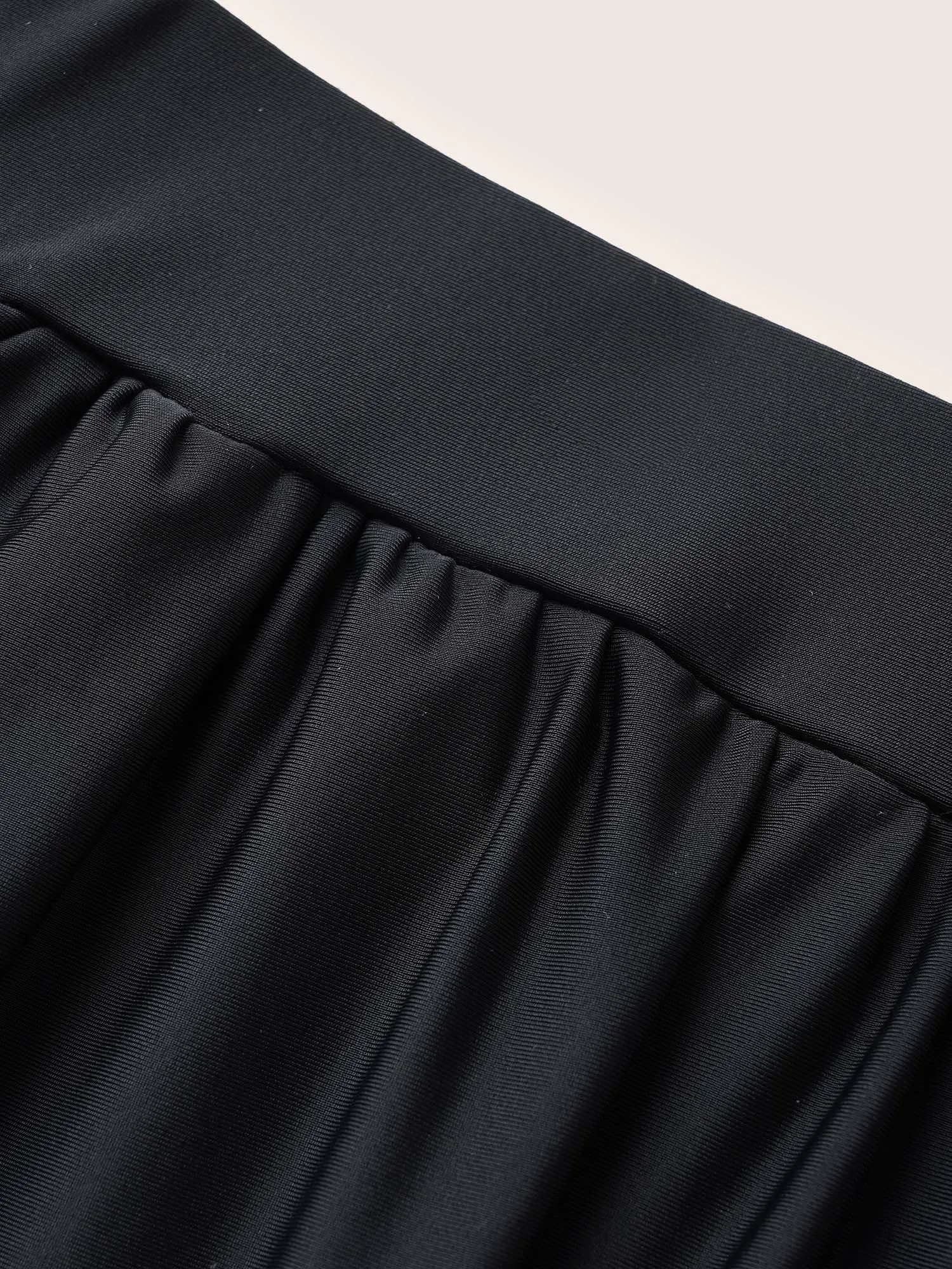 High Waisted Pockets Solid Pleated Swim Bottom sold by Bloomchic product image thumbnail 5