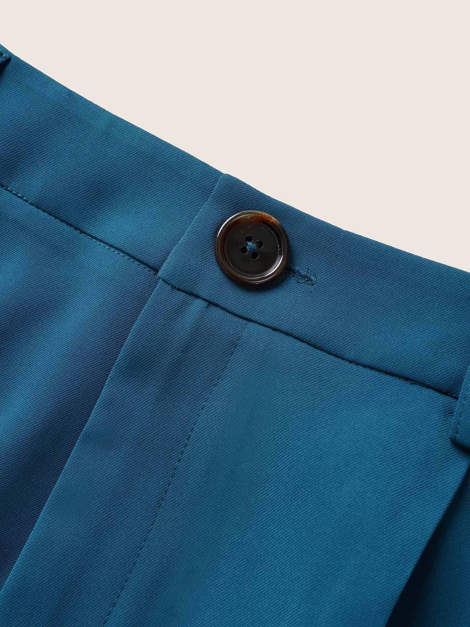 Solid Elastic Waist Straight Leg Pants sold by Bloomchic product image thumbnail 5