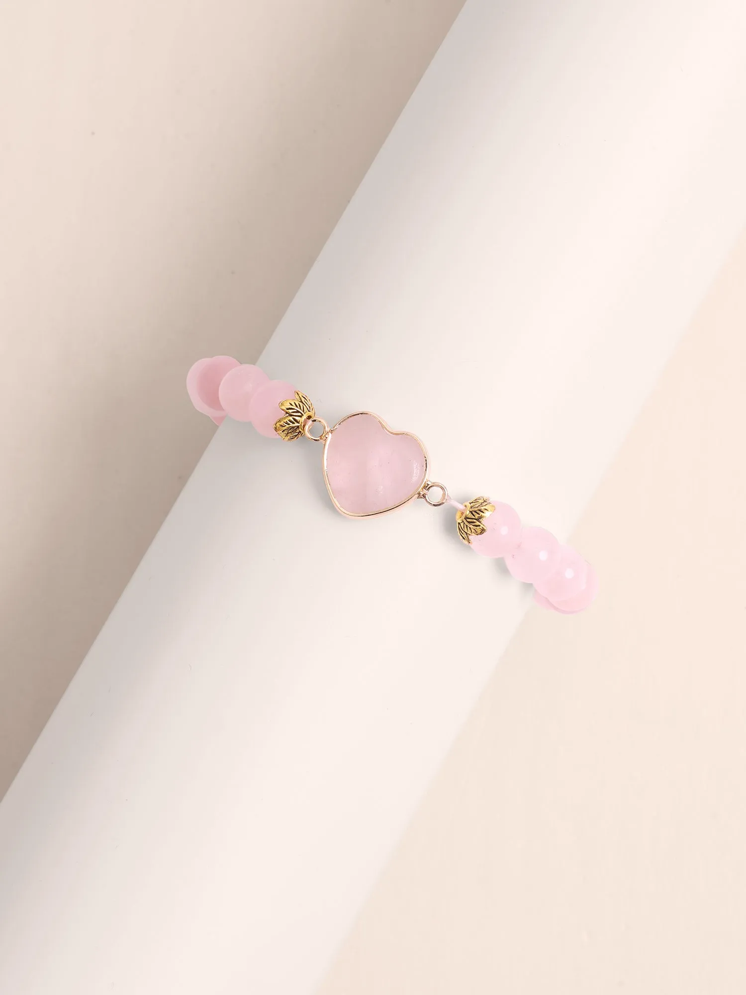 Rose Quartz Love Bracelet sold by Bloomchic product image thumbnail 4