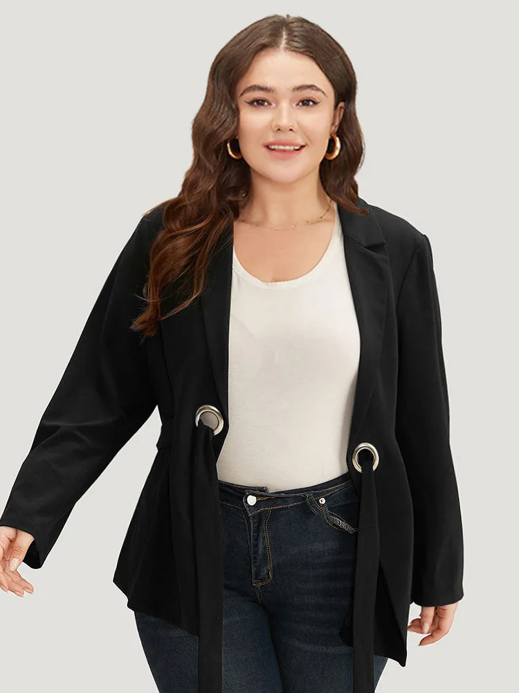 Suit Collar Ties Blazer sold by Bloomchic product image thumbnail 3