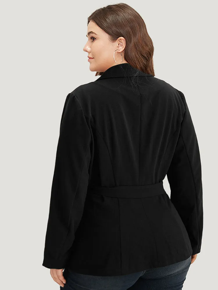 Suit Collar Ties Blazer sold by Bloomchic product image thumbnail 5