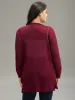 Plain Cable Knit Eyelet Open Front Cardigan sold by Bloomchic
