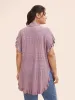 Plain Textured Patchwork Ruffle Trim Cardigan sold by Bloomchic