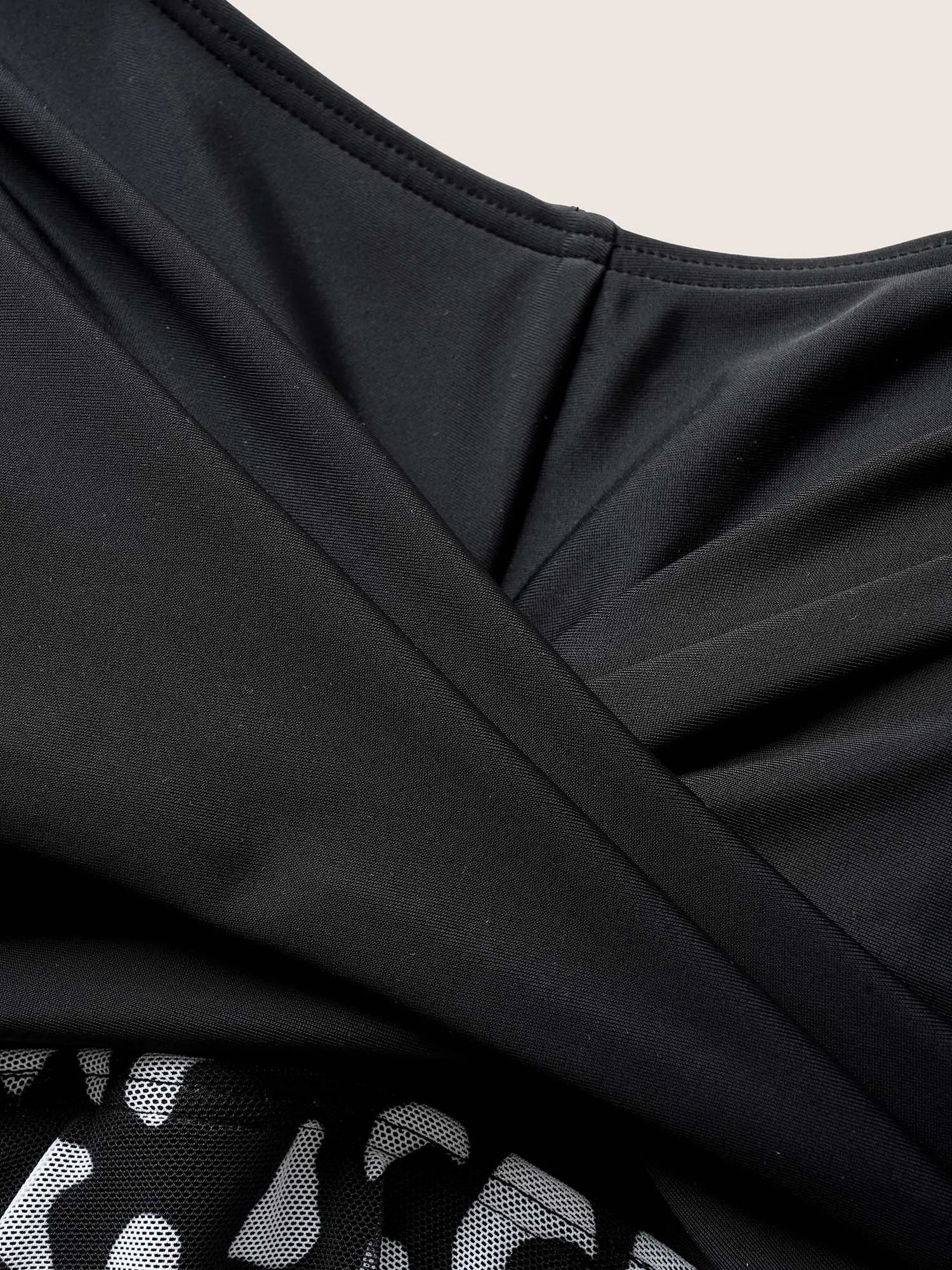 Leopard Print Patchwork Heart Neckline Swim Dress sold by Bloomchic product image thumbnail 5