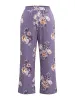 Floral Print Pocket Elastic Waist Sleep Bottom sold by Bloomchic