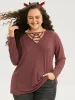 Halloween Plain Cut Out T-shirt sold by Bloomchic