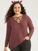 Halloween Plain Cut Out T-shirt sold by Bloomchic