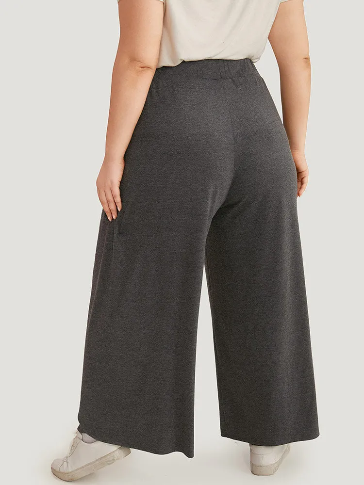 Wideband Waist Tiered Wide Leg Pants sold by Bloomchic product image thumbnail 5