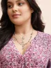 Sun Moon Pendant Crystal Beaded Chain Necklace sold by Bloomchic
