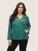Solid Faux Suede Zipper Lapel Collar Jacket sold by Bloomchic