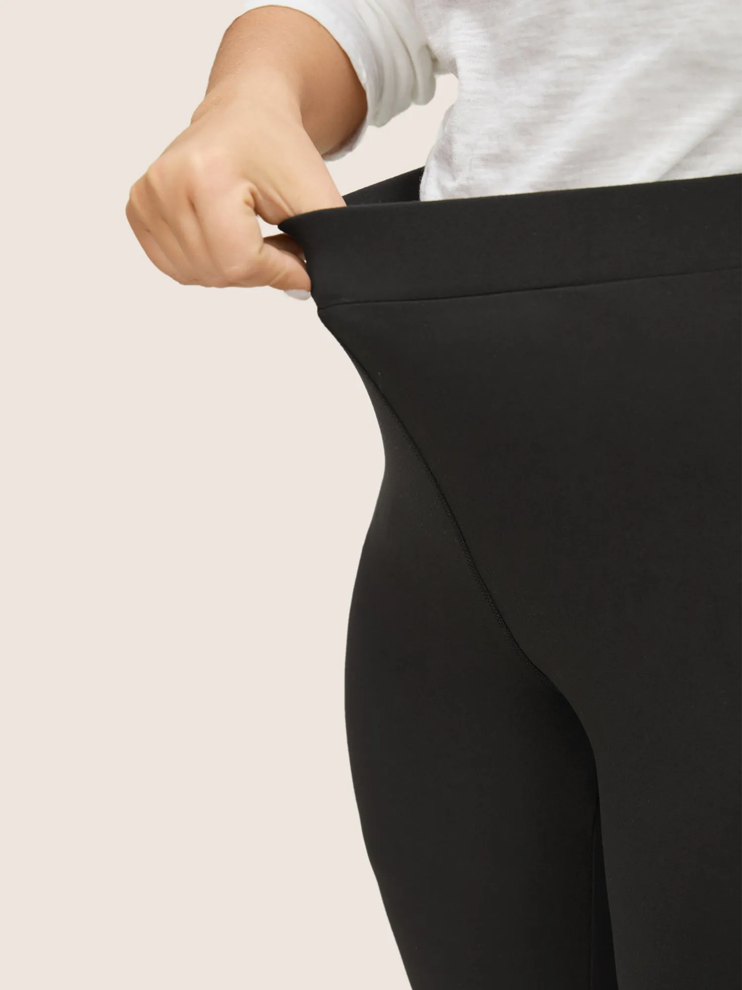 Contrast Seam Detail High Rise Leggings sold by Bloomchic product image thumbnail 4