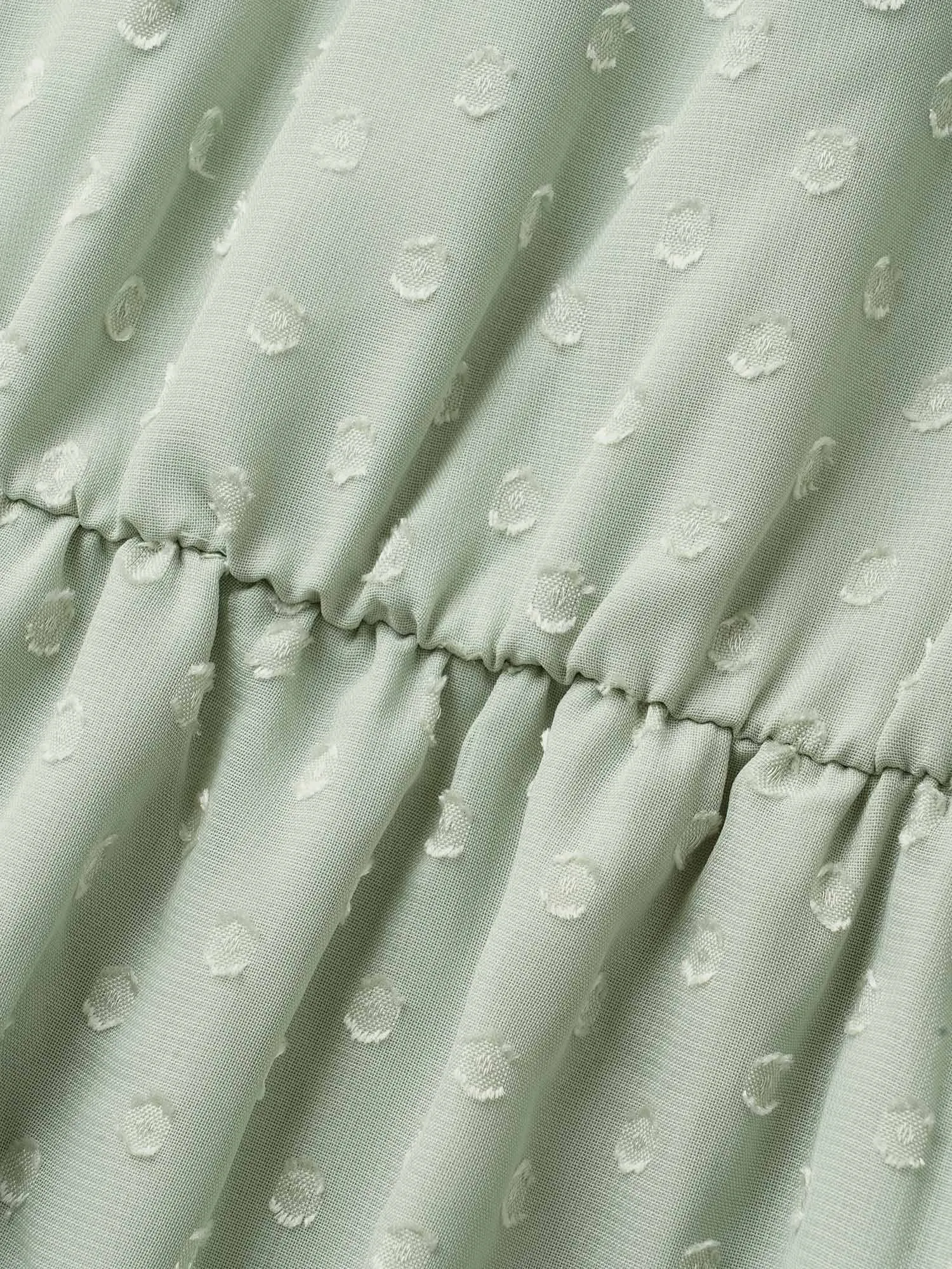 Overlap Collar Texture See Through Dress sold by Bloomchic product image thumbnail 5