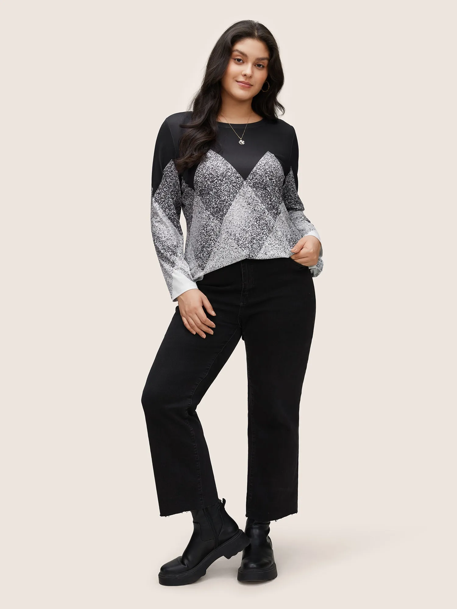 Color Striped Pocket Batwing Sleeve Dress sold by Bloomchic