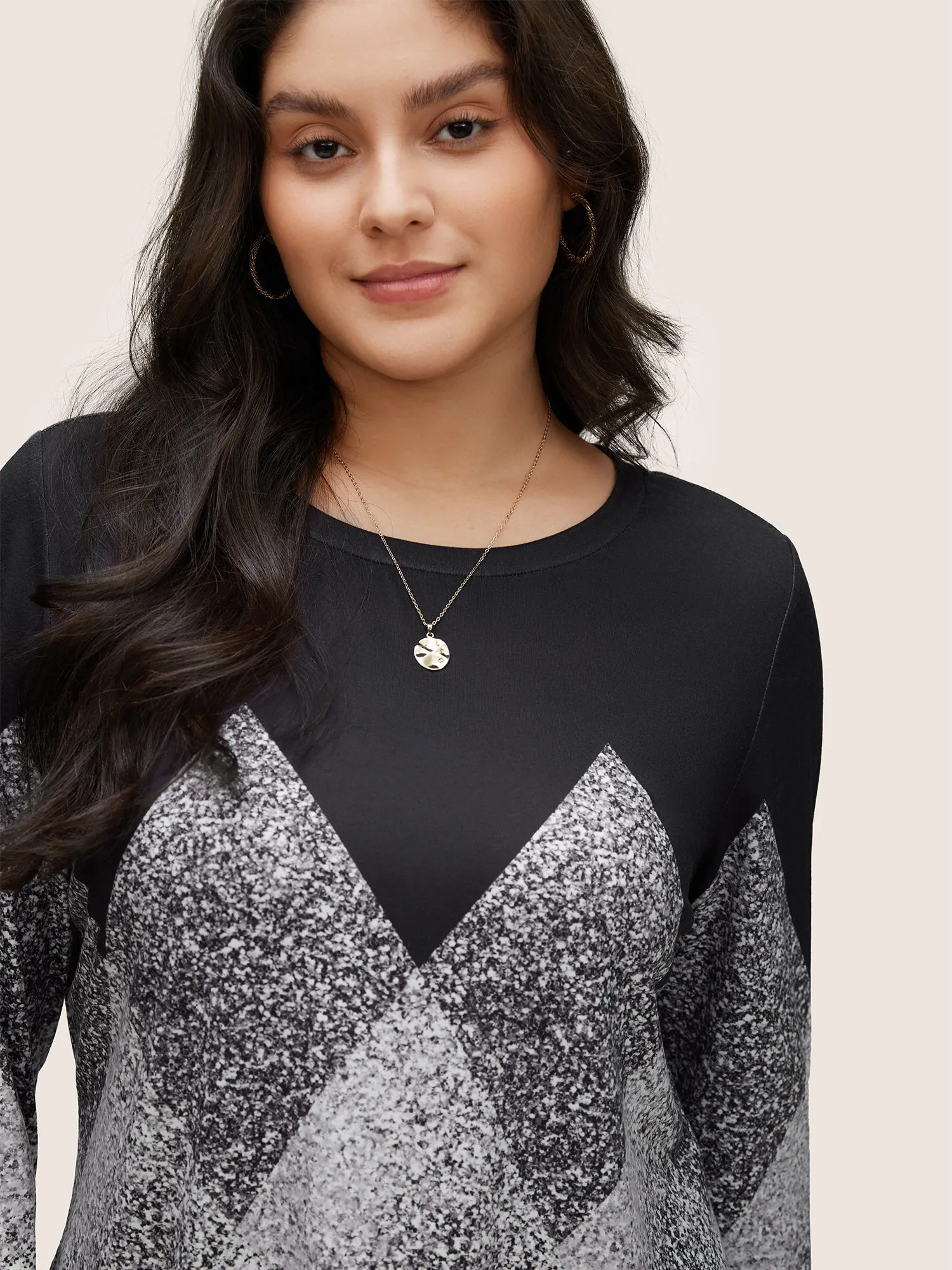 Color Striped Pocket Batwing Sleeve Dress sold by Bloomchic product image thumbnail 2