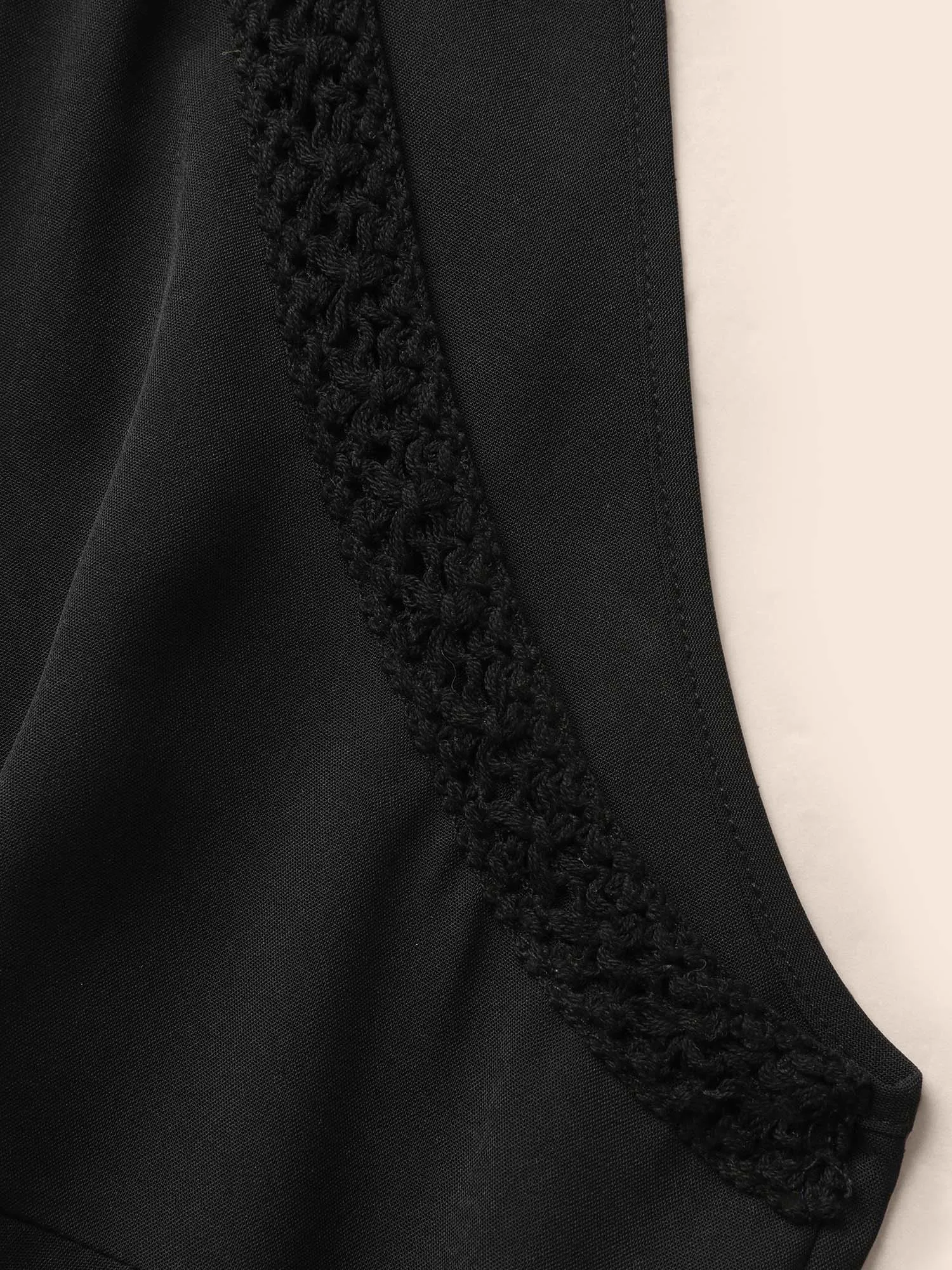 Halter Contrast Webbing Elastic Waist Dress sold by Bloomchic product image thumbnail 5