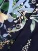 Shirt Collar Floral Lace Panel Sleep Top sold by Bloomchic