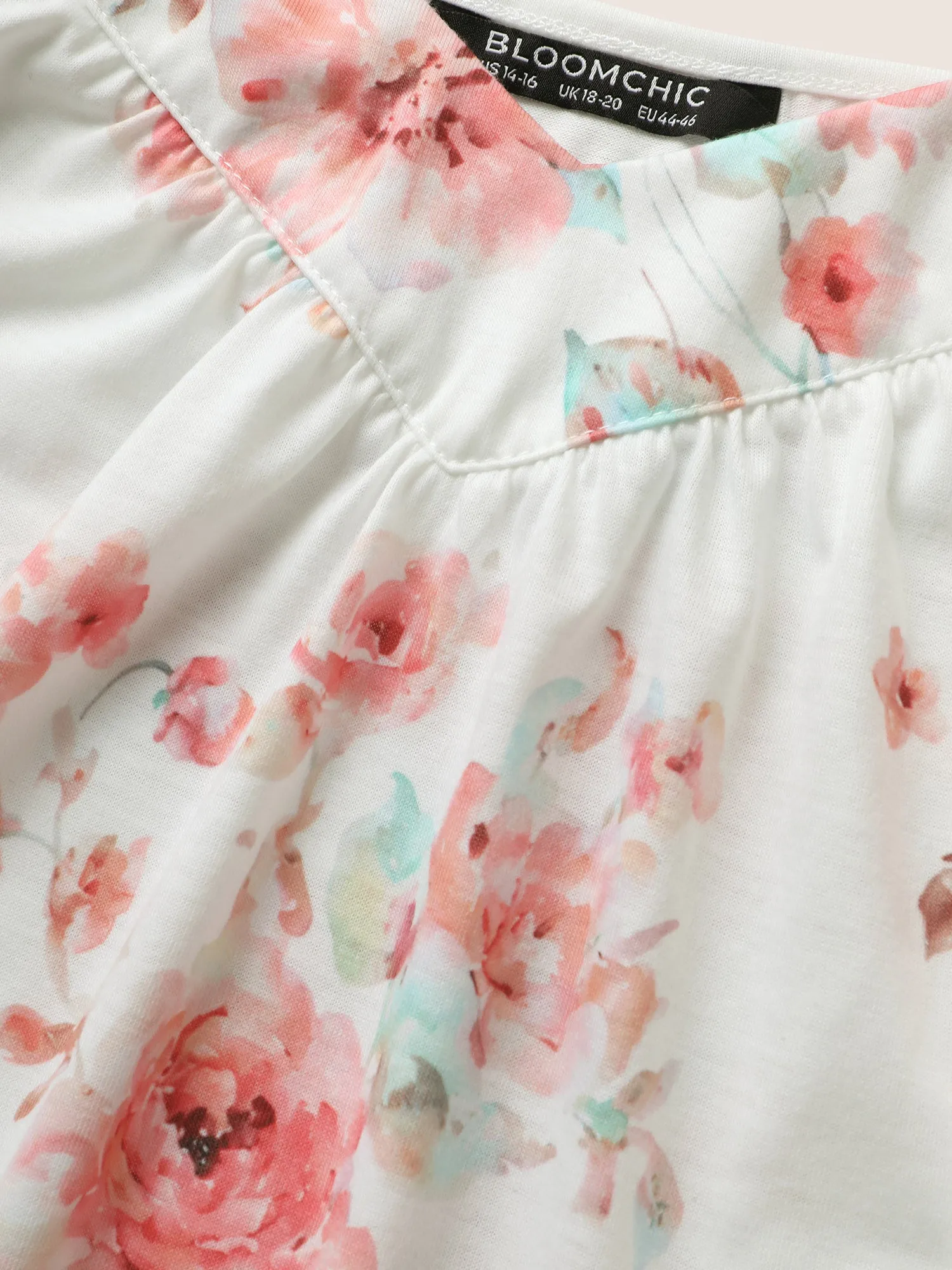 Natural Flowers Adjustable Straps Cami Top sold by Bloomchic product image thumbnail 5