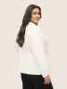 Plain Suit Collar Pocket Blazer sold by Bloomchic