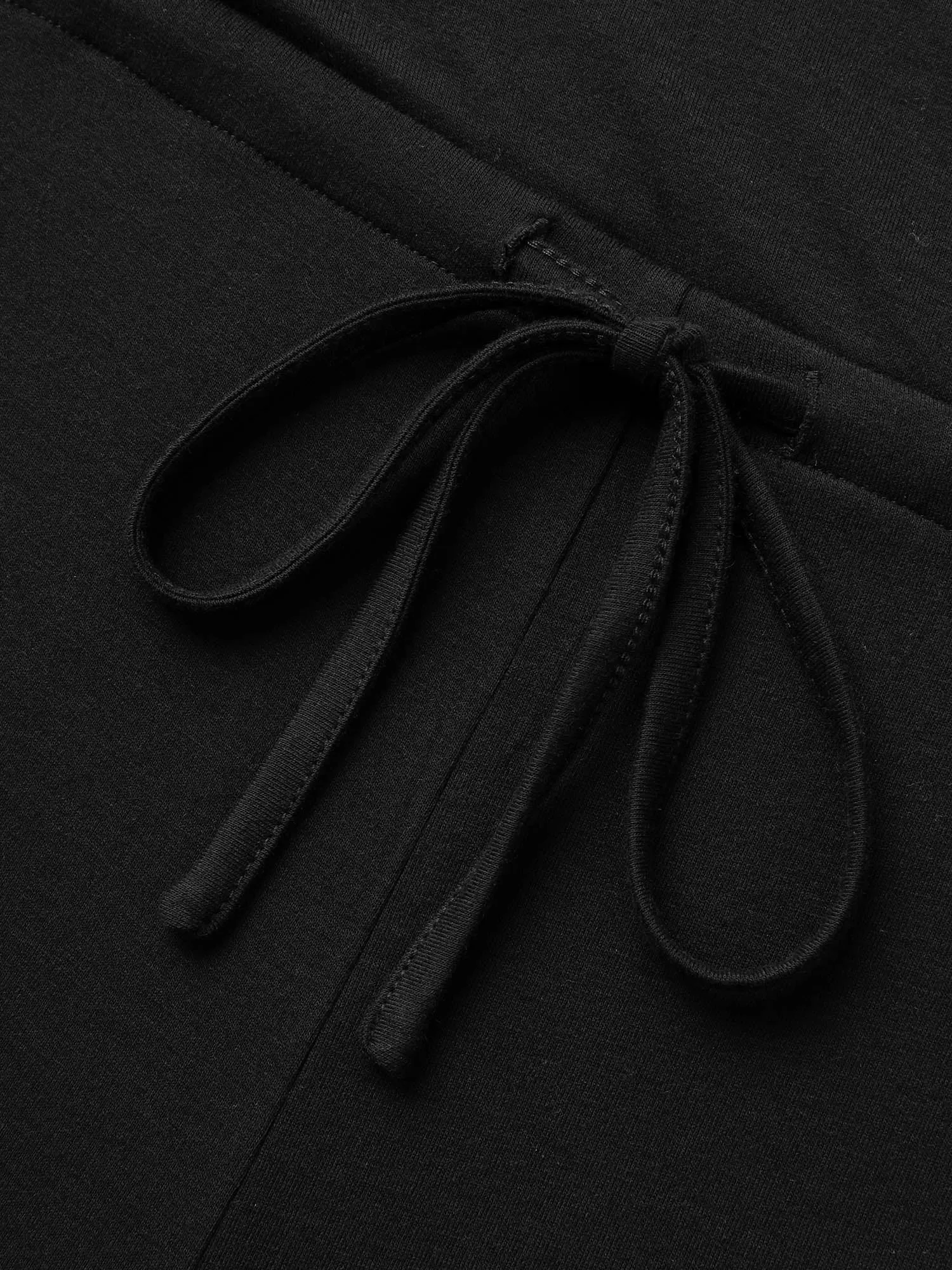 Solid Overlap Collar Drawstring Jumpsuit sold by Bloomchic product image thumbnail 5