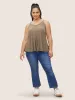 Solid Texture Pit Strip Cami Top sold by Bloomchic