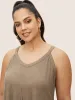 Solid Texture Pit Strip Cami Top sold by Bloomchic