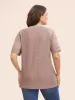 Solid Broderie Anglaise Lace Raglan Sleeve T-shirt sold by Bloomchic