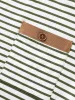 Striped Contrast Patched Pocket Roll Raglan Sleeve T-shirt sold by Bloomchic